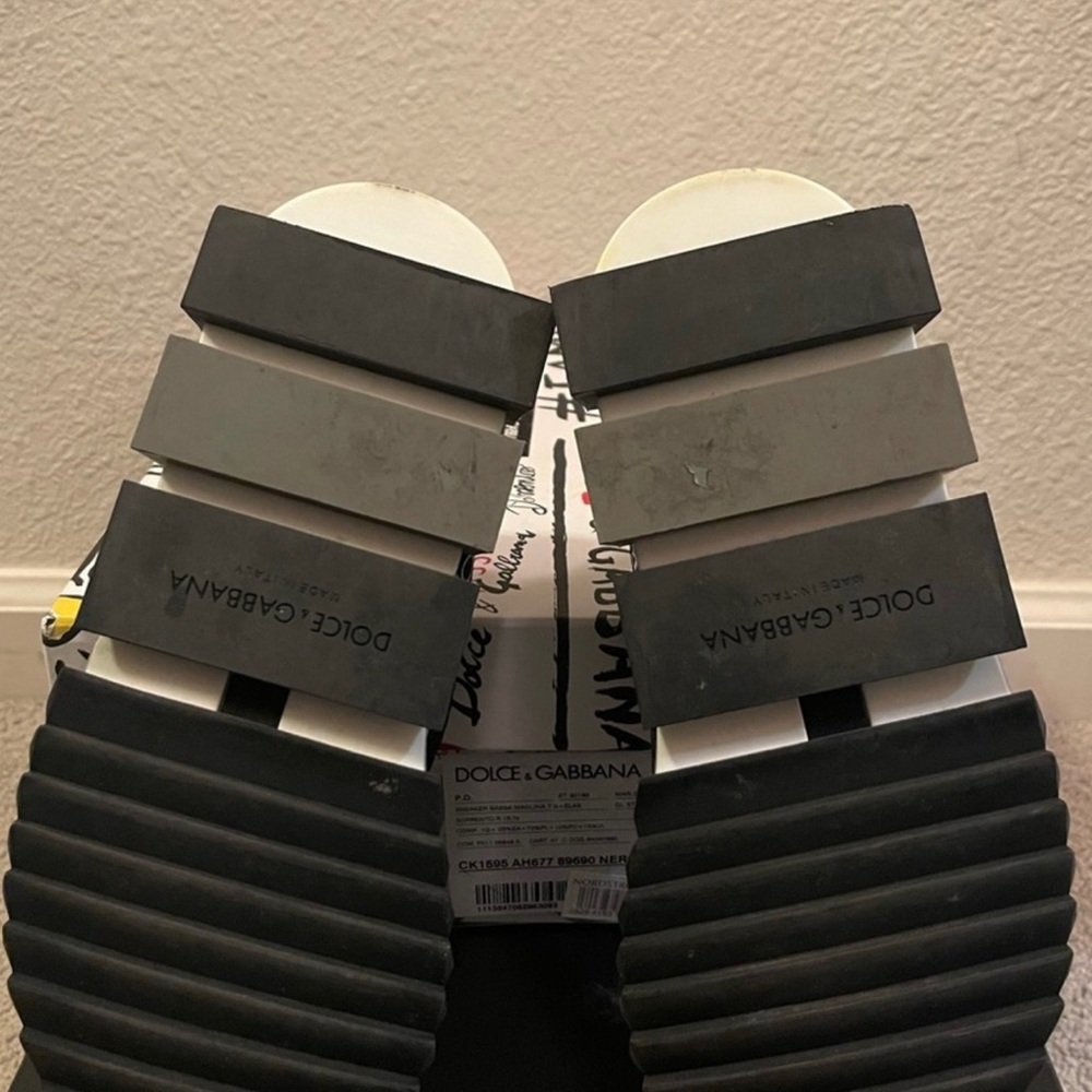 Dolce & Gabbana Stretch Mesh Sorrento Sneakers